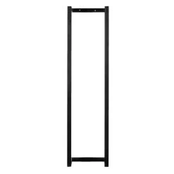 Giga Meubel - Handdoekenrek Metaal - Zwart - 25x20x95cm -Badkamermeubels Winkel 10002679