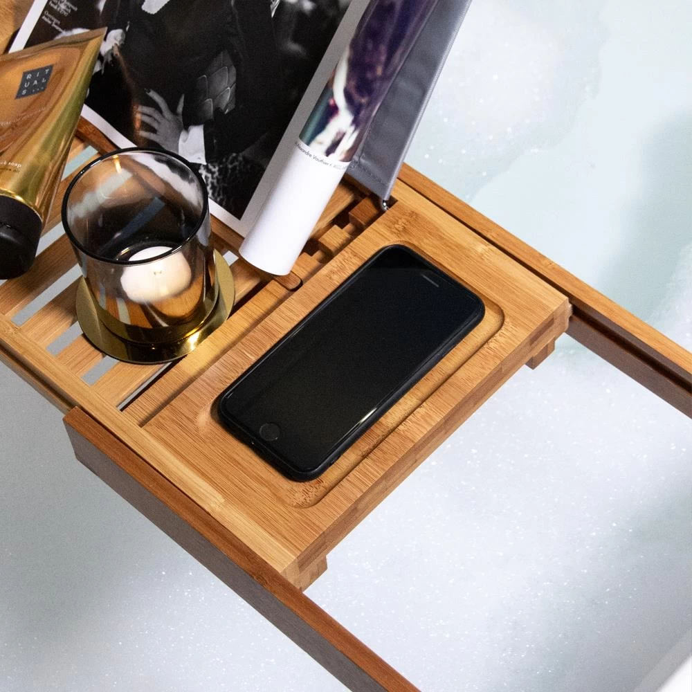 QUVIO Badrekje Voor Boek Of Tablet En Een Wijntje 6 QUVIO Badrekje Voor Boek Of Tablet En Een Wijntje - Image 4