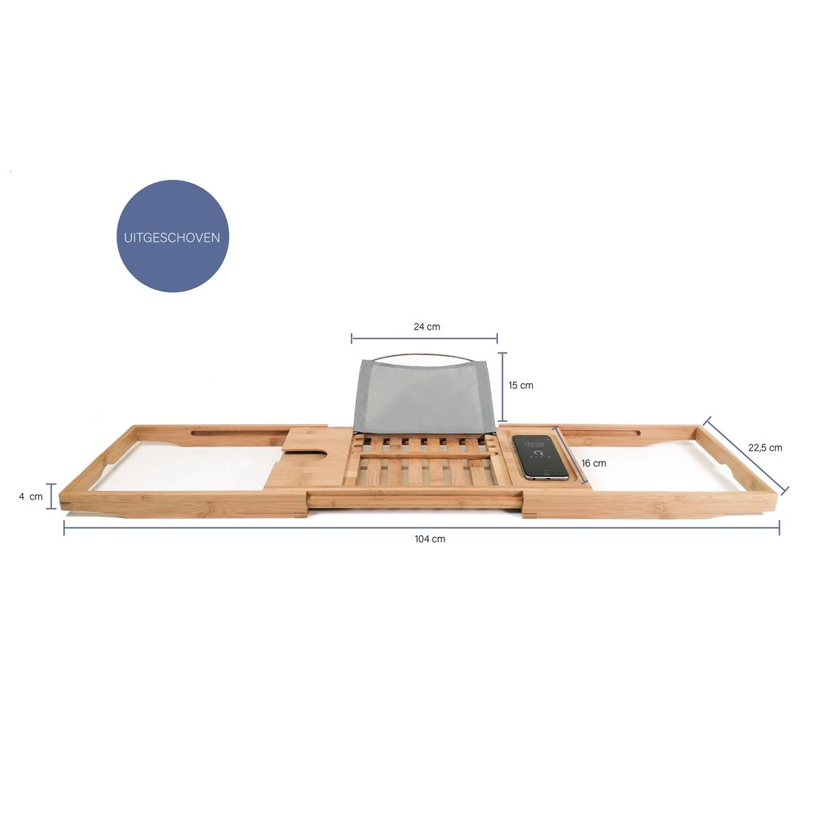 QUVIO Badrekje Voor Boek Of Tablet En Een Wijntje 12 QUVIO Badrekje Voor Boek Of Tablet En Een Wijntje - Image 10