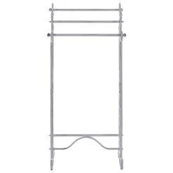 Beliani - CHILLAN - Handdoekrek - Grijs - IJzer -Badkamermeubels Winkel 10084160