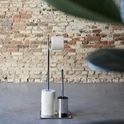 Sealskin Tube Toiletbutler - Chroom -Badkamermeubels Winkel 10088247