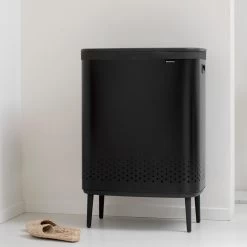 Brabantia Bo Hi Wasbox 2 X 45 L - Matt Black -Badkamermeubels Winkel 10183719