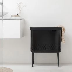 Brabantia Bo Wasbox 60 L - Mat Black -Badkamermeubels Winkel 10186109