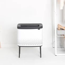 Brabantia Bo Wasbox 60 L - White -Badkamermeubels Winkel 10186301