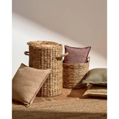 Kave Home - Yessira Wasmand Van Natuurlijke Vezels 55 Cm -Badkamermeubels Winkel 10186371