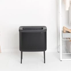 Brabantia Bo Wasbox 60 L - Mat Black -Badkamermeubels Winkel 10186717