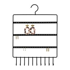 LYVION Oorbellenrekje Met Hanger - Zwart