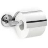 Zack Scala Toiletrolhouder Met Klep Glans -Badkamermeubels Winkel 10230562
