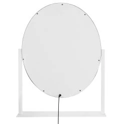 Beliani - ROSTRENEN - Make-up Spiegel - Wit - IJzer -Badkamermeubels Winkel 10237051