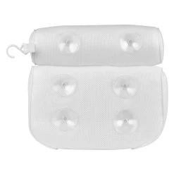 QUVIO Badkussen Met Haakje - Wit -Badkamermeubels Winkel 10252048