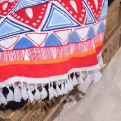 Seahorse Roundie Tara - 150 Cm - Rood -Badkamermeubels Winkel 10320380