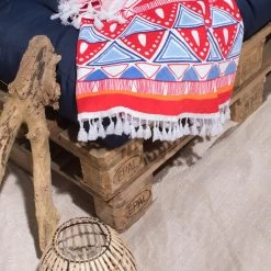 Seahorse Roundie Tara - 150 Cm - Rood -Badkamermeubels Winkel 10320384