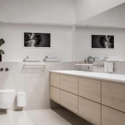 Zone Denmark Double Rim Handdoekrek - L 70 Cm - Wit 5 Zone Denmark Double Rim Handdoekrek - L 70 Cm - Wit -Badkamermeubels Winkel 10370367