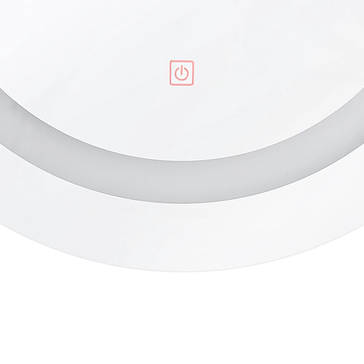 Beliani - SELUNE - LED-spiegel - Zilver - Synthetisch Materiaal 8 Beliani - SELUNE - LED-spiegel - Zilver - Synthetisch Materiaal - Afbeelding 6