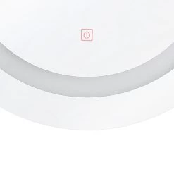 Beliani - SELUNE - LED-spiegel - Zilver - Synthetisch Materiaal 22 Beliani - SELUNE - LED-spiegel - Zilver - Synthetisch Materiaal -Badkamermeubels Winkel 10383847