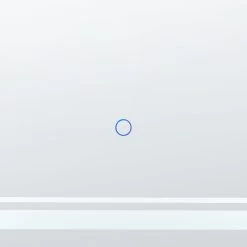 Beliani - ARROMACHNES - LED-spiegel - Zilver - Glas -Badkamermeubels Winkel 10414790