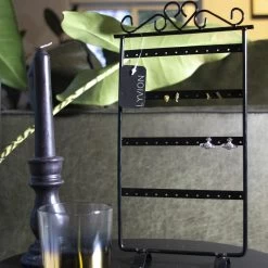 LYVION Oorbellenrekje Zwart -Badkamermeubels Winkel 10467172