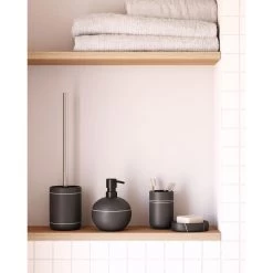 Kave Home - Zeepbakje Cerisa Van Zwarte Keramiek Met Wit Detail 8 Kave Home - Zeepbakje Cerisa Van Zwarte Keramiek Met Wit Detail -Badkamermeubels Winkel 10534624