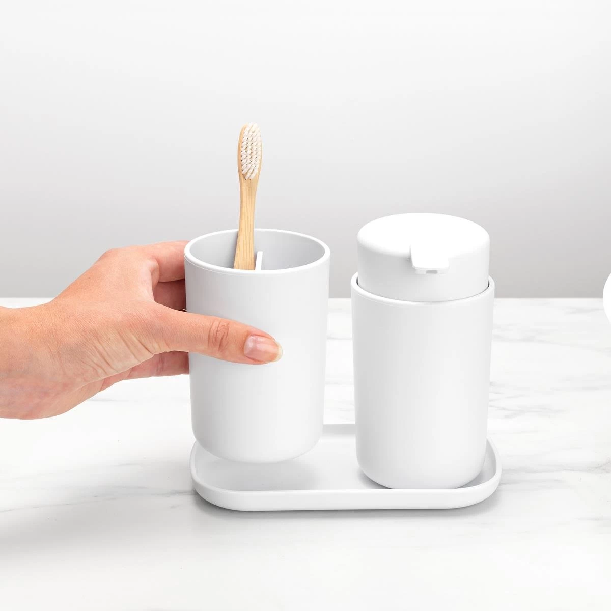 Brabantia ReNew Badkameraccessoires - Set Van 3 10 Brabantia ReNew Badkameraccessoires - Set Van 3 - Image 8