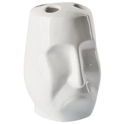 Beliani - BARINAS - Badkamerset - Wit - Dolomiet -Badkamermeubels Winkel 10760759