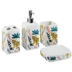 Beliani - CODAZZI - Badkamerset - Multicolor - Dolomiet