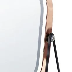 Beliani - DORDOGNE - Tafel Spiegel - Rosegoud - Metaal 16 Beliani - DORDOGNE - Tafel Spiegel - Rosegoud - Metaal -Badkamermeubels Winkel 10798344