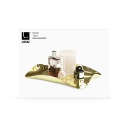 Umbra Wave Dienblad - Metallic -Badkamermeubels Winkel 10813207