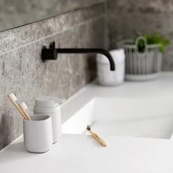 Zone Denmark Time Zeepdispenser - Lichtgrijs -Badkamermeubels Winkel 10966670