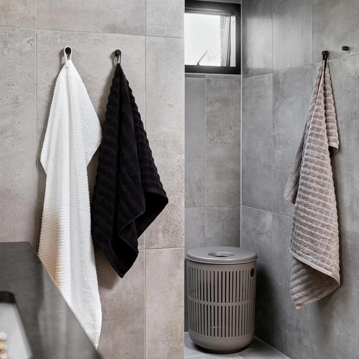 Zone Denmark Loop Handdoeklus Met Magneet 2 St. - Lichtgrijs 5 Zone Denmark Loop Handdoeklus Met Magneet 2 St. - Lichtgrijs - Image 3