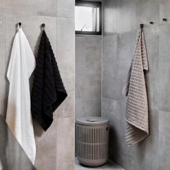 Zone Denmark Loop Handdoeklus Met Magneet 2 St. - Taupe -Badkamermeubels Winkel 10966717