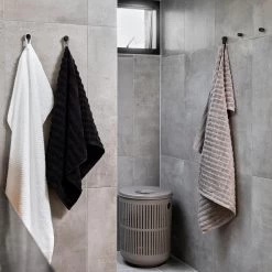 Zone Denmark Loop Handdoeklus Met Magneet 2 St. - Wit -Badkamermeubels Winkel 10966723