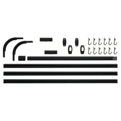 Sealskin Easy Roll Douchegordijnstangset - Zwart 23 Sealskin Easy Roll Douchegordijnstangset - Zwart -Badkamermeubels Winkel 10983436