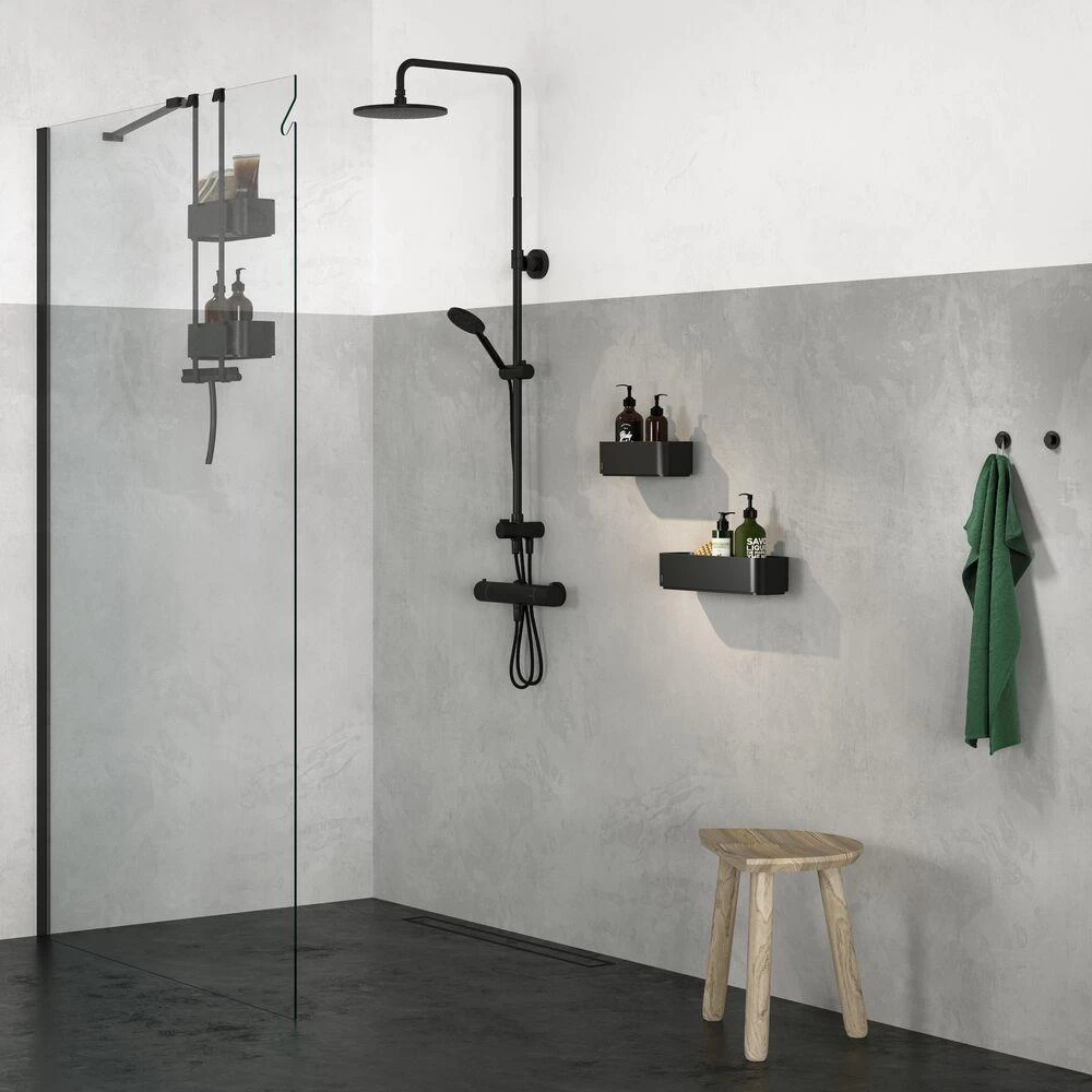 Tiger 2-store Badkamer Wandrek - Zwart 9 Tiger 2-store Badkamer Wandrek - Zwart - Image 7