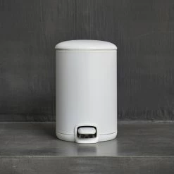 Aquanova Kaz Pedaalemmer - Wit -Badkamermeubels Winkel 11005556