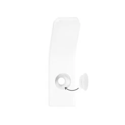 QUVIO Haakje Metaal Wand - Wit - Set Van 4 16 QUVIO Haakje Metaal Wand - Wit - Set Van 4 -Badkamermeubels Winkel 11048296