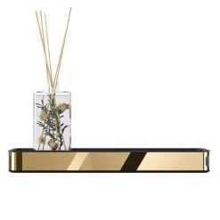 Tiger Cooper Planchet - B 28 Cm - Zwart/Goud -Badkamermeubels Winkel 11049434