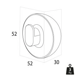 Tiger Cooper Handdoekhaak Large - Goud -Badkamermeubels Winkel 11049445