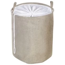 Beliani - SAMTI - Manden Set Van 2 - Beige - Polyester -Badkamermeubels Winkel 11068949