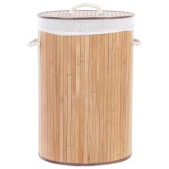 Beliani - SANNAR - Mand - Lichte Houtkleur - Bamboehout