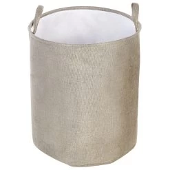 Beliani - SAMTI - Manden Set Van 2 - Beige - Polyester -Badkamermeubels Winkel 11068968