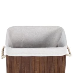 Beliani - KOMARI - Mand - Donkere Houtkleur - Bamboehout -Badkamermeubels Winkel 11069029