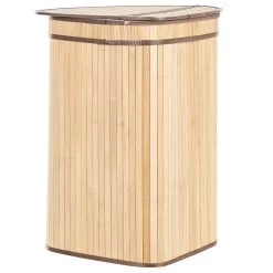 Beliani - BADULLA - Mand - Lichte Houtkleur - Bamboehout -Badkamermeubels Winkel 11069084