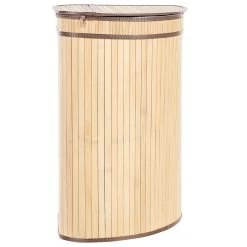 Beliani - BADULLA - Mand - Lichte Houtkleur - Bamboehout -Badkamermeubels Winkel 11069097