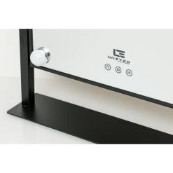 United Entertainment ® Hollywood Spiegel Met 12 LEDs - Zwart -Badkamermeubels Winkel 11069405