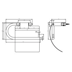 Intersteel WC-rolhouder Met Verlengde Klep Rvs Geborsteld -Badkamermeubels Winkel 11128508