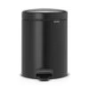 Brabantia NewIcon Pedaalemmer 5 Liter 1 Brabantia NewIcon Pedaalemmer 5 Liter -Badkamermeubels Winkel 11129928