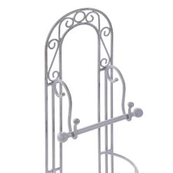 Beliani - TEMUCO - Toiletpapierhouder - Grijs - IJzer 11 Beliani - TEMUCO - Toiletpapierhouder - Grijs - IJzer -Badkamermeubels Winkel 11147604