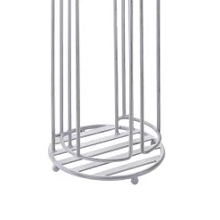 Beliani - TEMUCO - Toiletpapierhouder - Grijs - IJzer 12 Beliani - TEMUCO - Toiletpapierhouder - Grijs - IJzer -Badkamermeubels Winkel 11147620