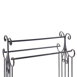 Beliani - GLADIS - Handdoekrek - Zwart - IJzer 11 Beliani - GLADIS - Handdoekrek - Zwart - IJzer -Badkamermeubels Winkel 11153823