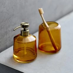 Södahl Vintage Zeepdispenser - Amber -Badkamermeubels Winkel 11201608